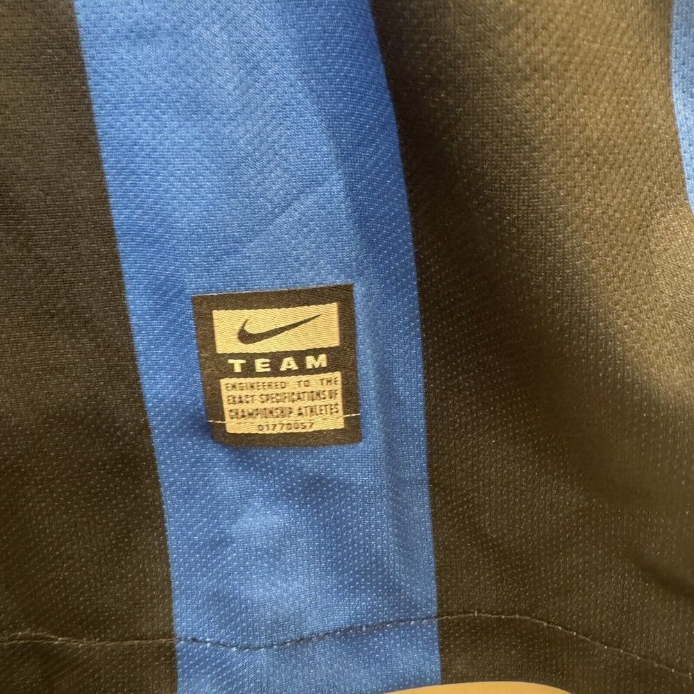 INTER MILAN HOME 2010 #10 Sneijder FOOTBALL SHIRT SOCCER JERSEY NIKE Sz XL New - Picture 5 of 11